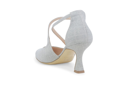 Melluso female Décolleté Tessuto E1631ZV-247202 Argento